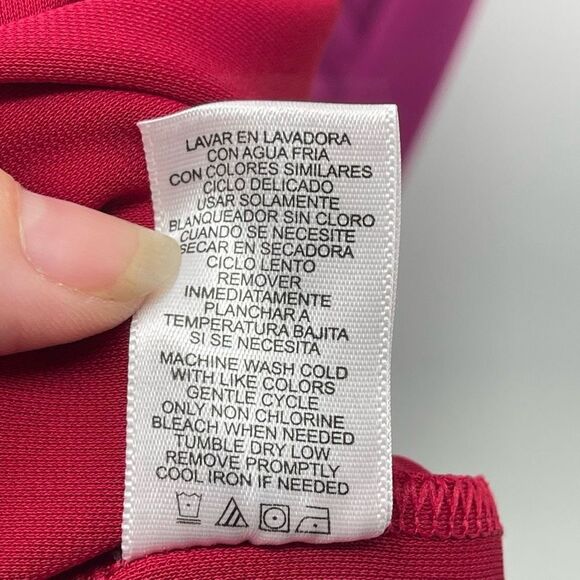 Narciso Rodriguez for Design Nation Womens Shift Dress Stretch Size Large Pink - Picture 5 of 13